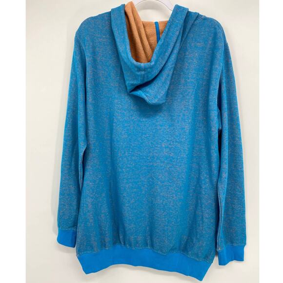 Level Eight Womens Blue Orange Hoodie Sweater Top NEW 2XL - Picture 9 of 9